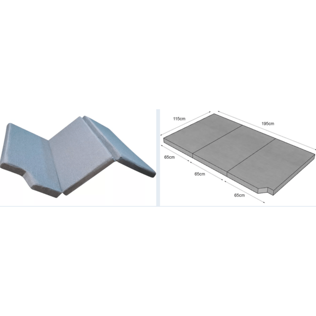 Kemperio čiužinys Nr. 38